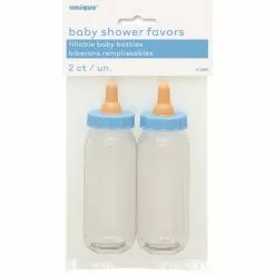 2 Biberons Bleus 12 Cm GARCON