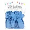 20 Ballons Latex CIEL 25 Cm