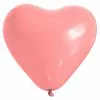 25 Ballons Coeur Rose 26 Cm