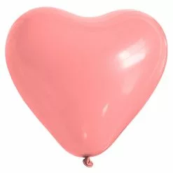 25 Ballons Coeur Rose 26 Cm -Halloween Costumes Ventes 25 ballons coeur rose 26 cm 2