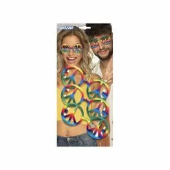 3 Lunettes Party Hippie -Halloween Costumes Ventes 3 lunettes party hippie 2
