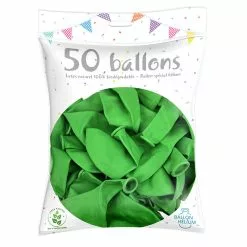 50 Ballons Latex Vert Clair 30 Cm