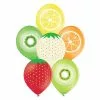 6 Ballons Latex FRUITS 30 Cm