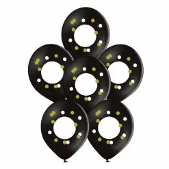 6 Ballons Latex MESSAGE 30 Cm -Halloween Costumes Ventes 6 ballons latex message 30 cm 2