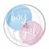 8 Assiettes 23 Cm Boy Or Girl ECOLOGIQUE