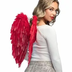 Ailes D'ange Pliées Rouge (50x50cm)