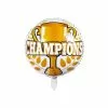 Ballon Foil 45 Cm Champions Double Face