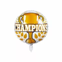 Ballon Foil 45 Cm Champions Double Face