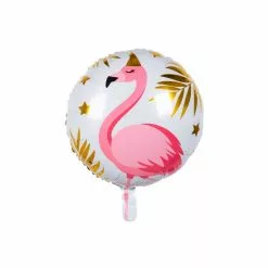 Ballon Foil 45 Cm Flamant Double Face