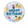 Ballon Foil 45 Cm HAPPY BIRTHDAY AHOY PIRATE