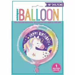 Ballon Foil 45 Cm LICORNE -Halloween Costumes Ventes ballon foil 45 cm licorne 1