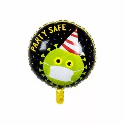 Ballon Foil 45 Cm PARTY SAFE Double Face -Halloween Costumes Ventes ballon foil 45 cm party safe double face 1