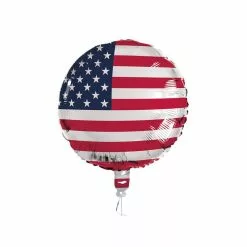 Ballon Foil 45 Cm USA Double Face
