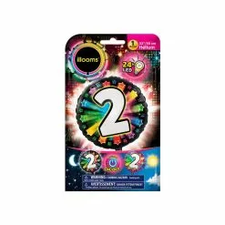 Ballon Foil 56 Cm LED CHIFFRE 2 -Halloween Costumes Ventes ballon foil 56 cm led chiffre 2 2
