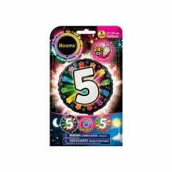 Ballon Foil 56 Cm LED CHIFFRE 5 -Halloween Costumes Ventes ballon foil 56 cm led chiffre 5 2