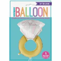 Ballon Foil 81 Cm BAGUE DIAMANT -Halloween Costumes Ventes ballon foil 81 cm bague diamant 2