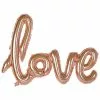 Ballon Foil LOVE ROSEGOLD 108 X 65 Cm