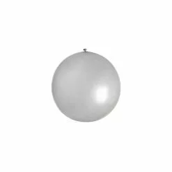 Ballon Géant Métal Uni 90cm Argent -Halloween Costumes Ventes ballon geant metal uni 90cm argent 2