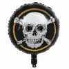 Ballon Mylar Tête De Mort PIRATE 45 Cm