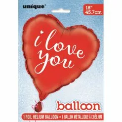 Ballons Coeur 45cm I LOVE YOU -Halloween Costumes Ventes ballons coeur i love you 1