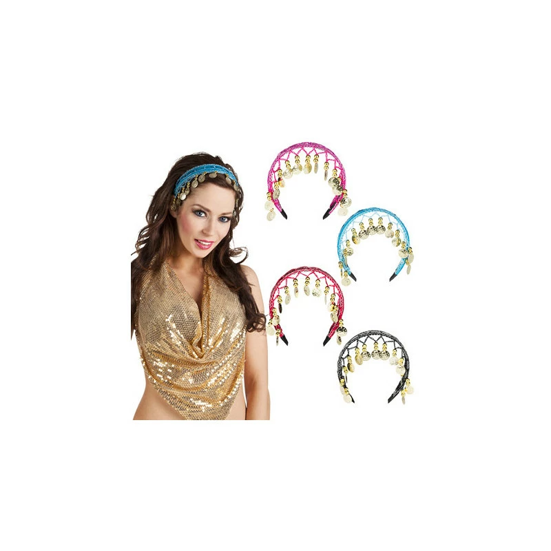 Bandeau Belly Dance 4 Couleurs Assorties 1 Bandeau Belly Dance 4 Couleurs Assorties