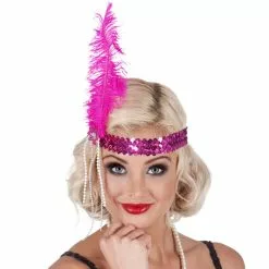 Bandeau Flapper 4 Couleurs Ass. -Halloween Costumes Ventes bandeau flapper 4 couleurs ass 2