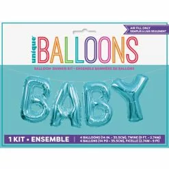 Guirlande Ballons Foil Baby 36 Cm Bleu