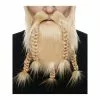 Barbe + Moustache Captain Viking Longue Blonde (061)
