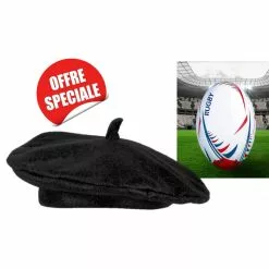 Béret Feutrine NOIR -Halloween Costumes Ventes beret france noir 3
