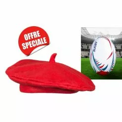 Béret Feutrine Rouge -Halloween Costumes Ventes beret france rouge 2