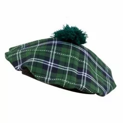 Béret ECOSSAIS Tartan Vert