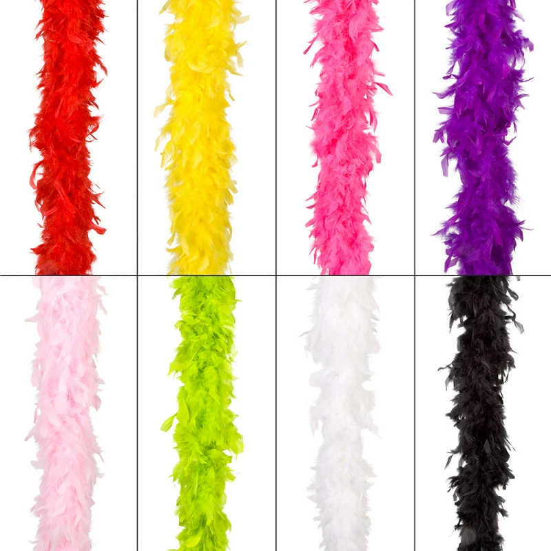 Boa 50g 8 Assortis 1.8m (sachet Individuel 8 Couleurs) 1 Boa 50g 8 Assortis 1.8m (sachet Individuel 8 Couleurs)