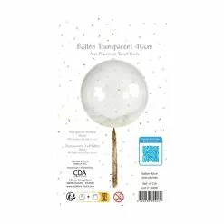 BOBO Ballon 40 Cm Avec Plumes Blanches Tassel 45 Cm Foil OR -Halloween Costumes Ventes bobo ballon 40 cm avec plumes blanches et tassel foil argent 2