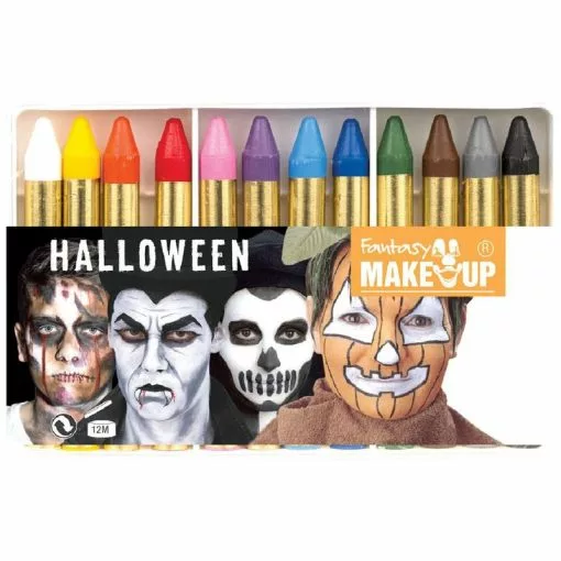 Boîte De 12 Crayons Gras Coloris Assortis Halloween -Halloween Costumes Ventes boite de 12 crayons gras coloris assorti s halloween