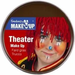 Boîte De Fard Gras Théâtre 25g - Brun Cowboy