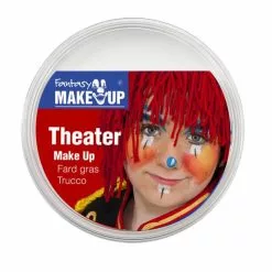 Boîte De Fard Gras Théatre 40g - Blanc Clown