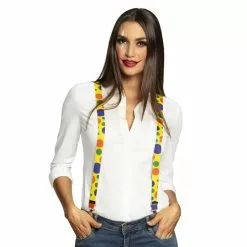 Bretelles Clown -Halloween Costumes Ventes bretelles clown promo destock 1