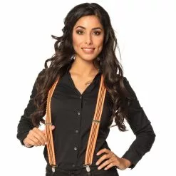 Bretelles FROUFROU Orange Fluo -Halloween Costumes Ventes bretelles froufrous orange fluo 1