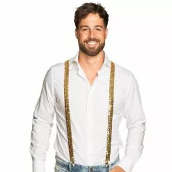 Bretelles Paillettes Or -Halloween Costumes Ventes bretelles paillettes or 2