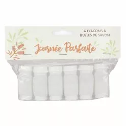 Bulles De Savon Coeur Blanc X 6