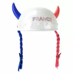 Casque Gaulois France Avec Nattes
