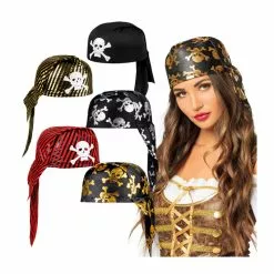 Casquette Pirate Alex 5 Assortis - Prix Unitaire
