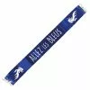 Echarpe Polyester Allez Les Bleus Double Face 145 X 17 Cm