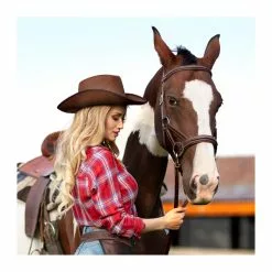 Chapeau Feutre Cowboy - Brun -Halloween Costumes Ventes chapeau feutre cow boy brun 2