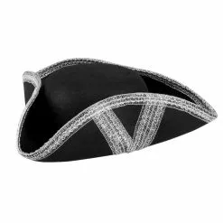 Chapeau Pirate Royal Fortune Argent -Halloween Costumes Ventes chapeau pirate royal fortune argent 1
