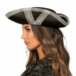 Chapeau Pirate Royal Fortune Argent -Halloween Costumes Ventes chapeau pirate royal fortune argent 2