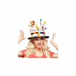 Chapeau Rainbow Pie Happy Birthday -Halloween Costumes Ventes chapeau rainbow pie happy birthday 1