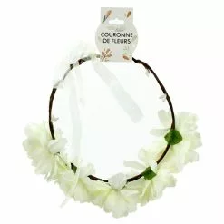 Couronne De Fleurs Blanches