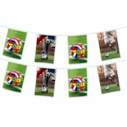 Guirlande Football 5 M 8 Fanions Papier 20x30cm -Halloween Costumes Ventes guirlande football 5 m 8 fanions papier 20x30cm 2