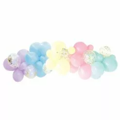 Kit De 50 Ballons Pour Arche PASTEL